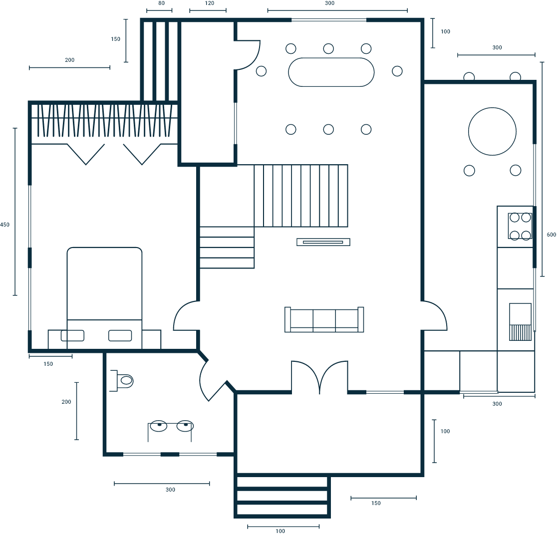Mayfair Townhouse Floor Plan